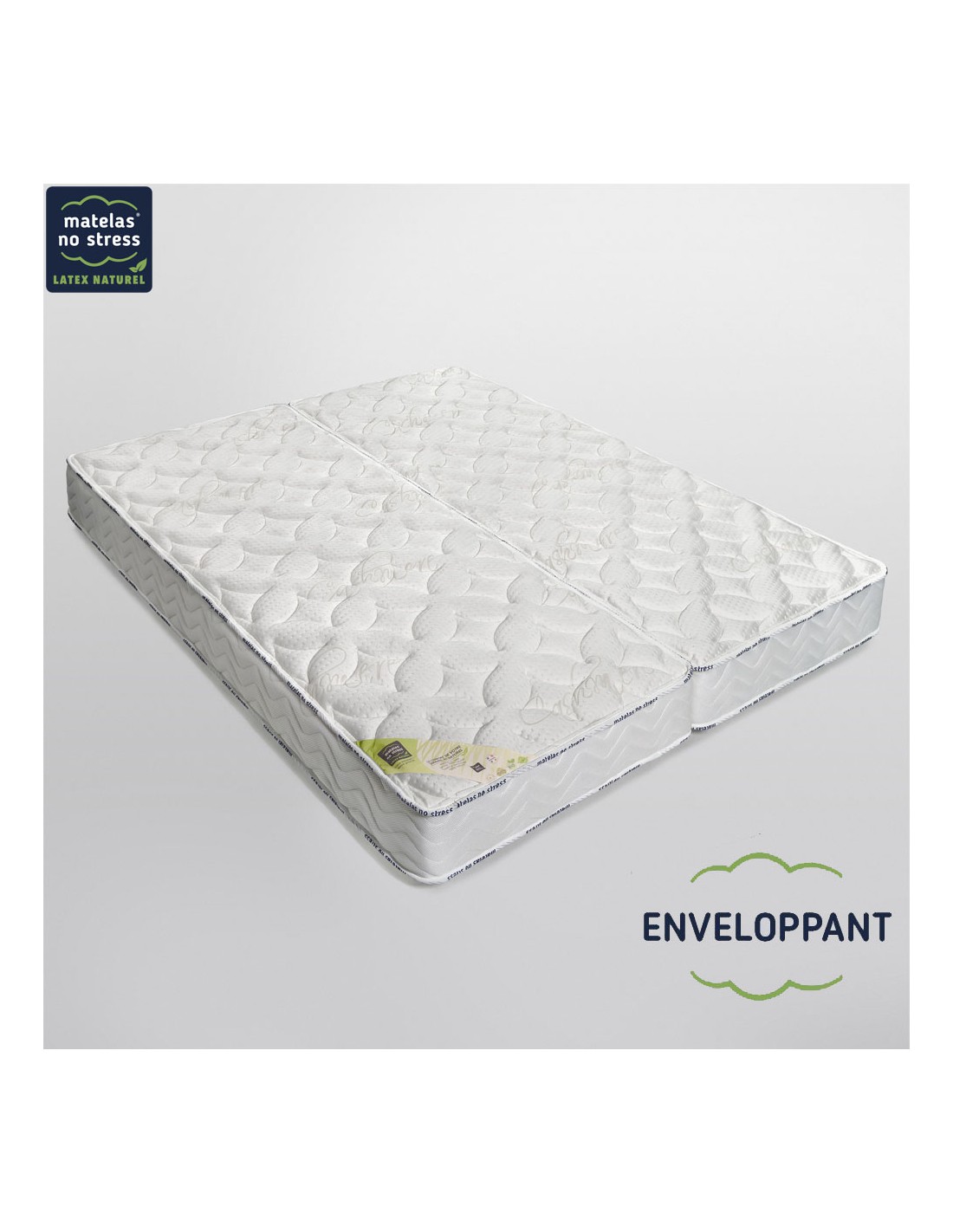 Matelas Orthopedique Duo 70x190 En Latex Naturel